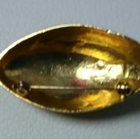 Gold Football Pendant - Picture 4 of 4
